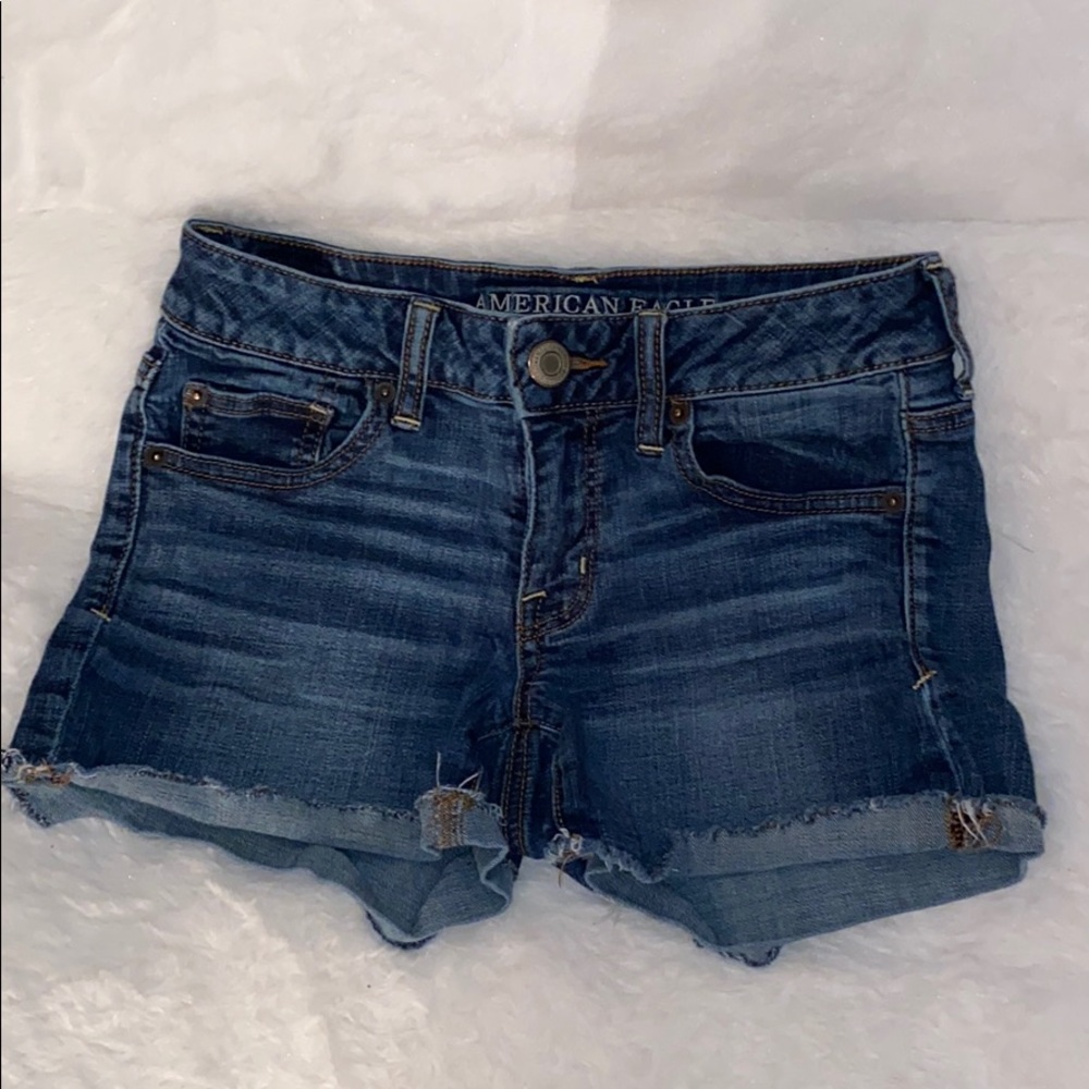 American eagle jean shorts